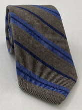 Navy Blue Wool/Silk Tie GWST-10